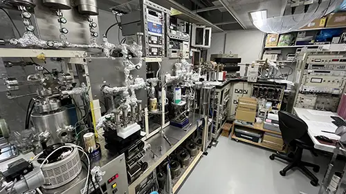 A photo of a mass spectrometer